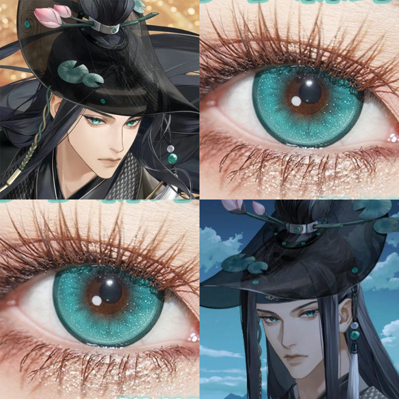 张飞COS美瞳日抛