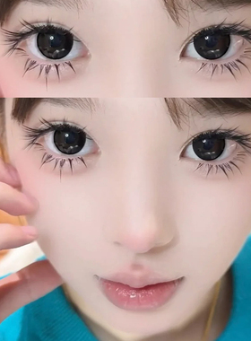 mesiru无辜娃娃美瞳次抛10片大直径幼态纯欲隐形眼镜官网正品8ST