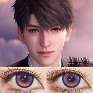 夏以昼定轴美瞳cos日抛恋与深空远空破晓航行出道日昼粉正品舒bs