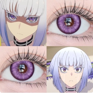 白矢环cos美瞳日抛摇滚乃淑女之嗜好霓虹交错出道日粉漫展6st