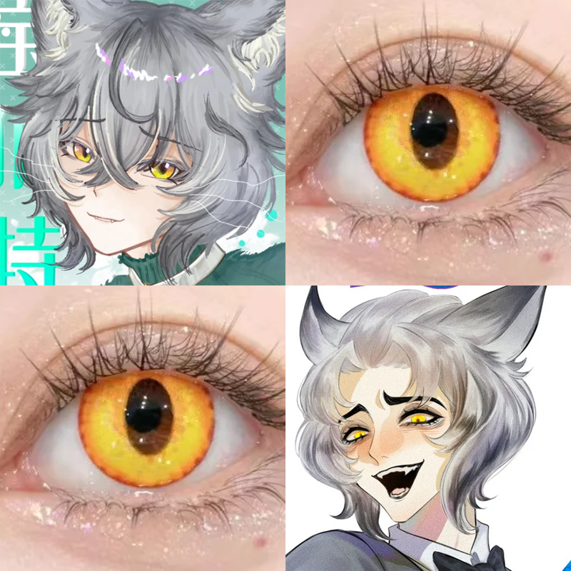 宝伯特拟人COS美瞳半年抛