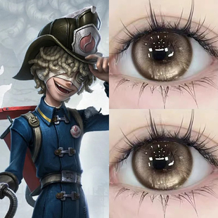 火灾调查员cos美瞳半年抛第五人格混血大直径漫展彩色隐形眼镜8ST