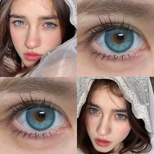 Isoralook美瞳半年抛鱿鱼天赋糕冷人累星星薯饼海苔橄榄正品舒bs