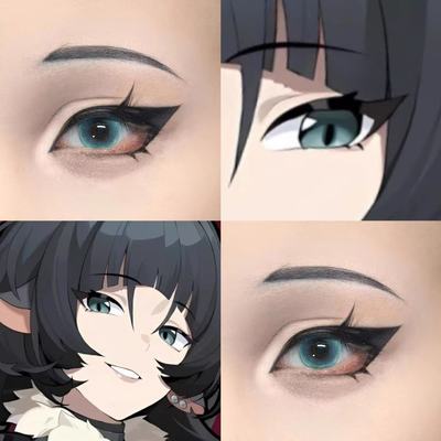 简杜cos美瞳半年抛无锁边大直径漫展隐形眼镜彩色正品官网旗舰ZST