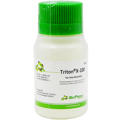 曲拉通 Triton X-100 100ml/500ml/1000ml  Biofroxx生物试剂 1139ML100 1139ML500 1139LT001