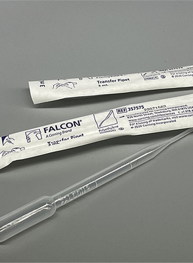 corning Falcon 357575 一次性3ml塑料转液管 巴氏吸管 独立包装   500个/盒