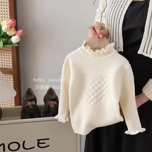 AK877女童冬季 爱心毛衣