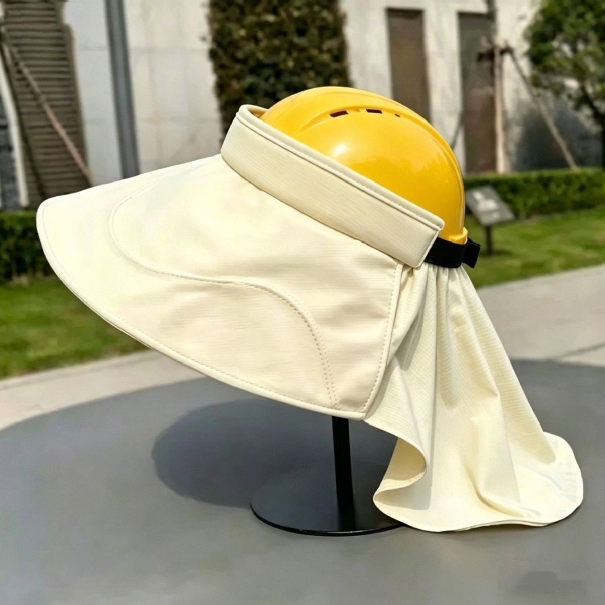 护颈一体遮阳帽夏季户外紫外线空顶帽子新款大檐可折叠防晒爆款