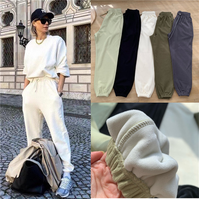 加厚运动裤加绒休闲裤