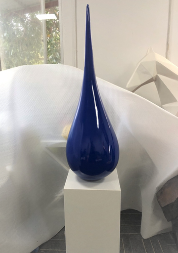 抽象雕塑酒店现代大摆件树脂家居饰品艺术品简约工艺品水滴