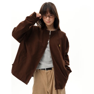 上衣美式 arch 棕色弯刀袖 复古夹克外套男 咆哮野兽 roaringwild