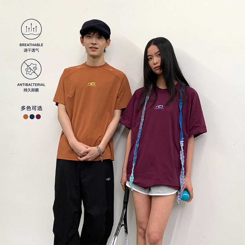 roaringwild a arch 咆哮野兽 印花抑菌速干透气美式短袖T恤男款