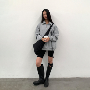 半拉链通勤卫衣男女同款 roaringwild 咆哮野兽 arch