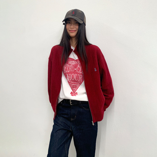 高领肌理感双拉链国潮男士 roaringwild 咆哮野兽 arch 新年毛衣