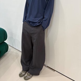 roaringwild a arch 咆哮野兽 美式复古廓形弯刀镰刀裤男休闲长裤