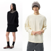 arch咆哮野兽 基础款 roaringwild 长袖 打底T恤重磅刺绣圆领上衣