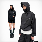 arch 咆哮野兽 roaringwild 黑色轻薄透气防紫外线防晒服男款