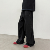 男士 arch 黑色四面弹休闲裤 roaringwild 长裤 咆哮野兽 宽松美式