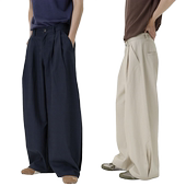 纯色宽松直筒长裤 roaringwild 咆哮野兽 莱赛尔天丝休闲裤 arch