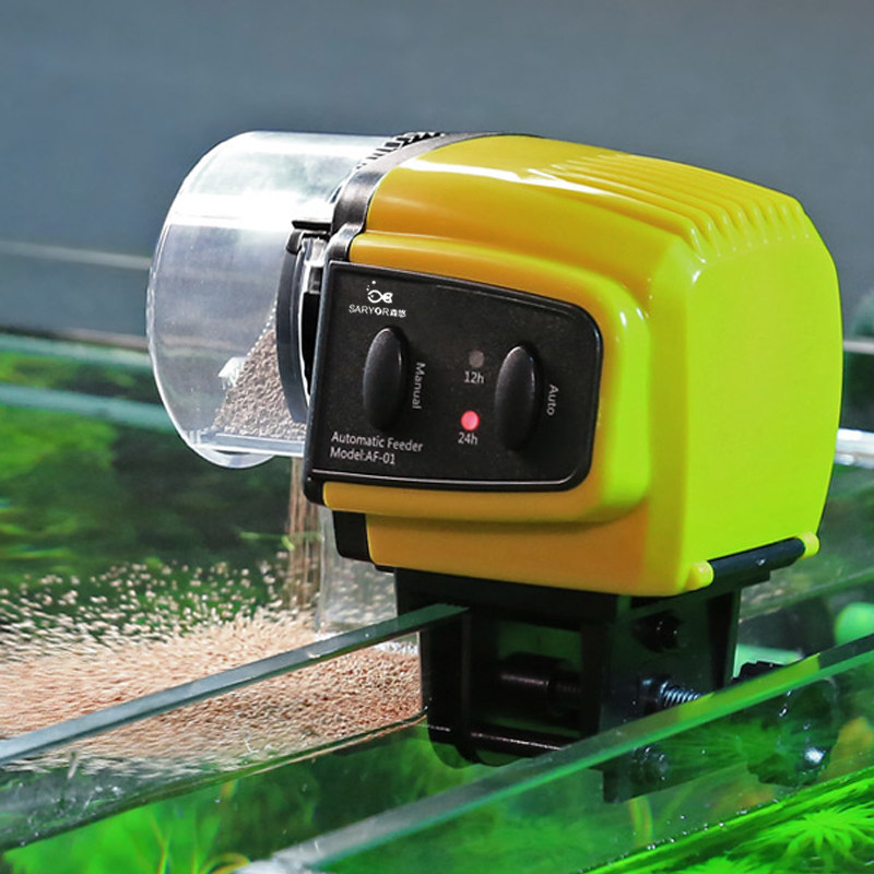 森悠 鱼缸自动喂鱼器鱼缸自动喂食器金鱼锦鲤智能定时自动投食器