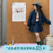 裙 蛋糕裤 OLAMIMI儿童亲子2026夏圆领抽绳空气纸感短款 防晒外套