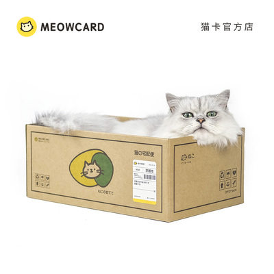 meowcard牛皮抓板硬卡