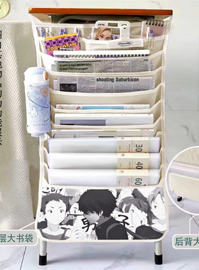 冰菓同款周边挂书袋多功能课桌男女收纳袋神器学生大容量挂书袋