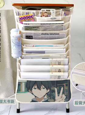 冰菓同款周边挂书袋多功能课桌男女收纳袋神器学生大容量挂书袋