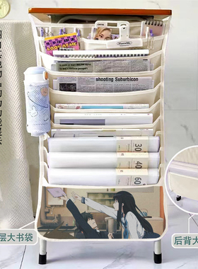 冰菓同款周边挂书袋多功能课桌男女收纳袋神器学生大容量挂书袋