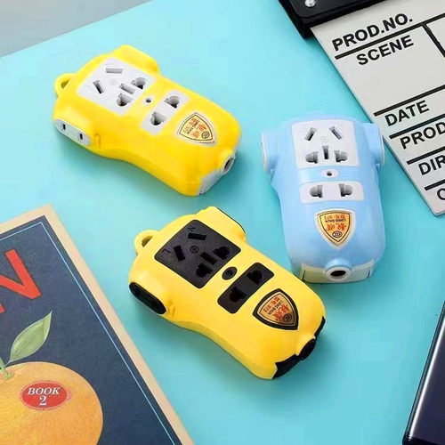 国标10A16A通用无线11孔插座接线插座大功率接线板防触电圆孔插排