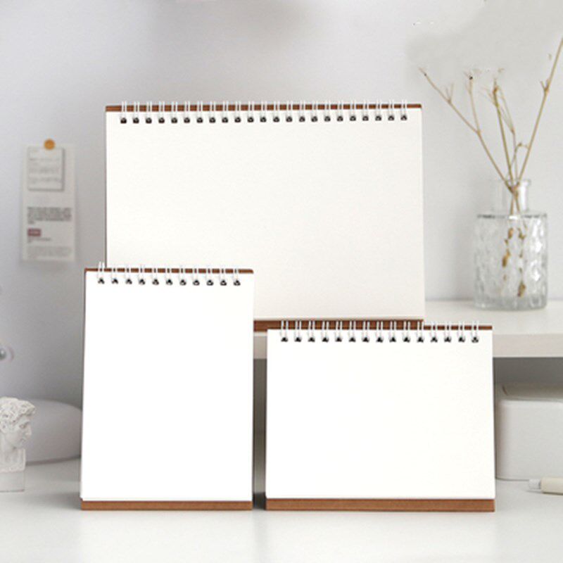 台式手工手绘日历diy材料自制儿童2021创意空白台历制作小学生用