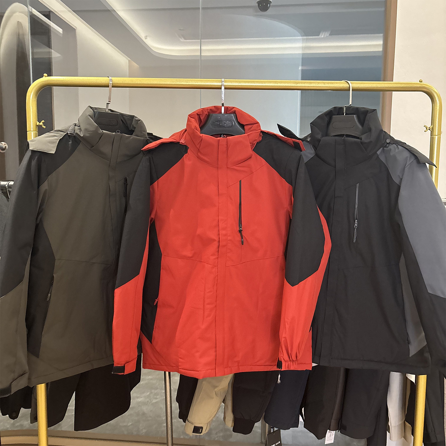 户外冲峰！石墨烯蓄热！秋冬新款撞色时尚连帽夹棉保暖棉衣外套男,男装,棉衣,淘宝优惠券,粉丝福利购,淘宝优惠卷