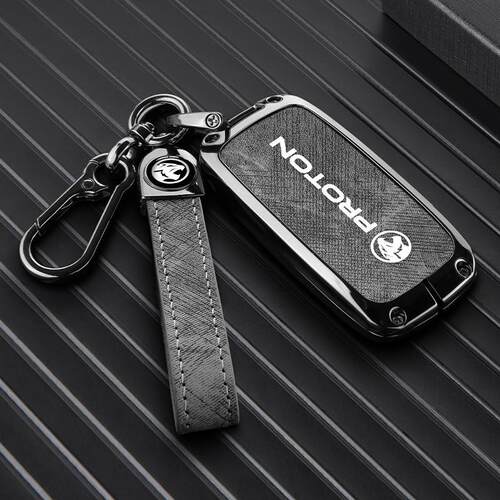 适用于海外宝腾钥匙套PROTON马来西亚阿e.MAS7高档24银河e5锁匙包