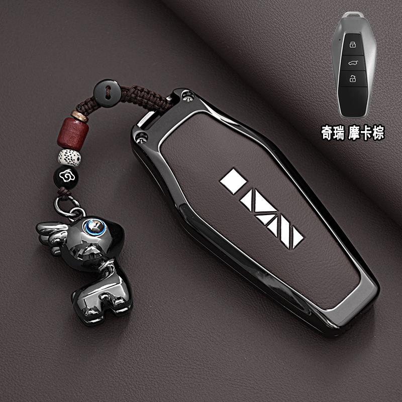 适用于奇瑞icar03钥匙套03T舒享家eq7汽车钥匙套奇瑞V23包壳扣