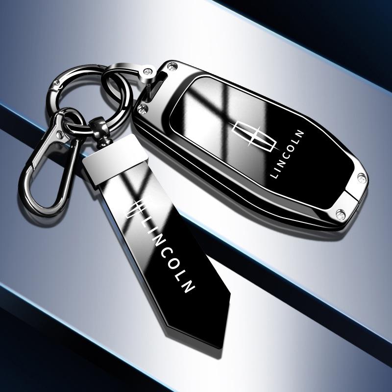 适用于林肯钥匙套MKC MKZ MKX金属钥匙壳套扣14-17款老款高端简约