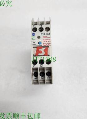 原装供应ALLEN BRADLEY CAT 817-E2 继电器 24-240 伏交流/直流