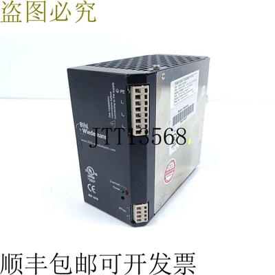 Bihl+Wiedemann BW1676 电源 149001-513023 400V 30VDC 8A 状态