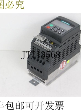 描述 Micromaster 410 6SE6410-2BB13-7AA0 经过测试的严格条件