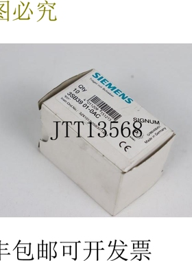 3SB39 01-0AC 3ZX1012-0SB30-1AA1 带复位的芯片未使用和 OVP
