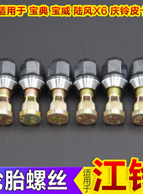 适用于江铃宝典宝威庆铃五十铃皮卡配件陆风X6 轮胎螺丝螺母帽