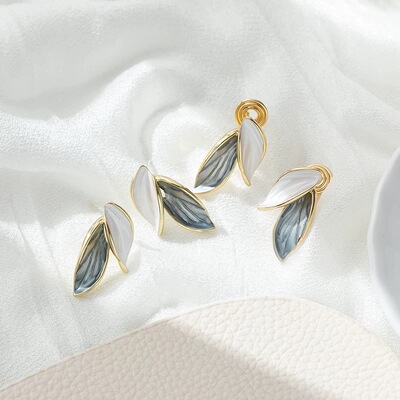 A「她非池物」耳环合集高级感蝴蝶爱心鱼尾小流苏女设计感耳钉