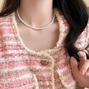 B「她非池物」法式 轻奢仿珍珠项链女ins感气质锁骨链名媛网红颈链