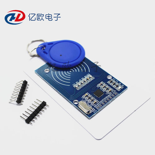 MFRC-522 RC522 RFID射频 IC卡感应模块 配送S50复旦卡、钥匙扣