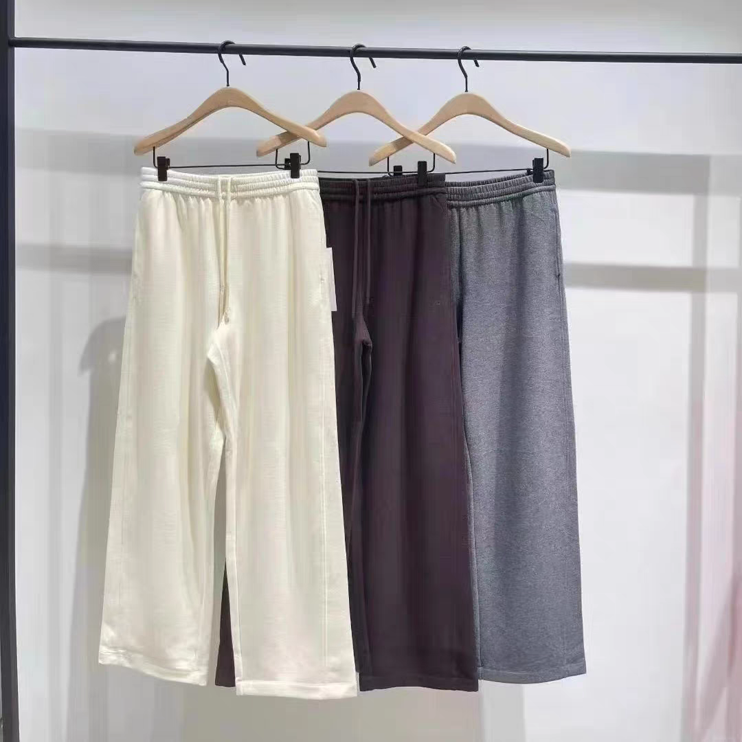 【a系列】正品2025冬新品厚实双面绒直筒裤卫裤MBE4PAT017