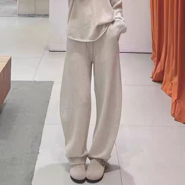 【acti系列】正品卫裤2025冬新品绵羊毛山羊绒高腰MBE4PAT048