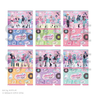 【预定】世界计划多彩舞台 melopale咖啡厅联动 队伍文件夹