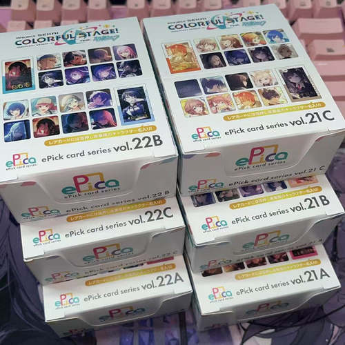 【国内现货包邮】世界计划pjsk epick ep小卡 v21/22 端盒 抱盒