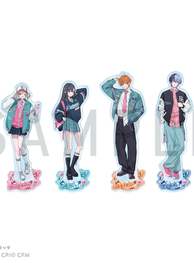 【预定】世界计划多彩舞台 melopale咖啡厅联动 立牌 vbs