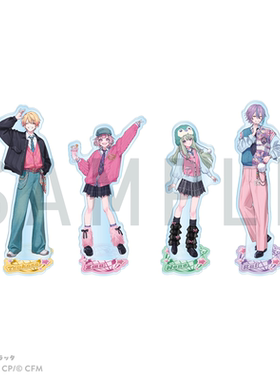 【预定】世界计划多彩舞台 melopale咖啡厅联动 立牌 WS