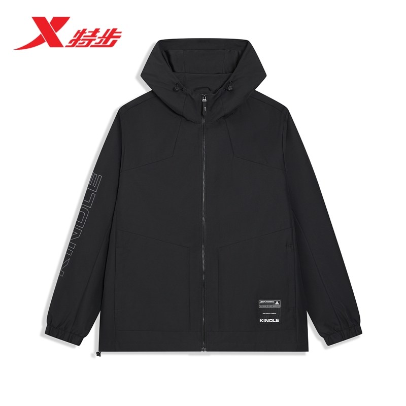 特步外套男2026年春季新款男装防风夹克运动连帽风衣974129160204,运动服/休闲服装,运动茄克/外套,淘宝优惠券,粉丝福利购,淘宝优惠卷